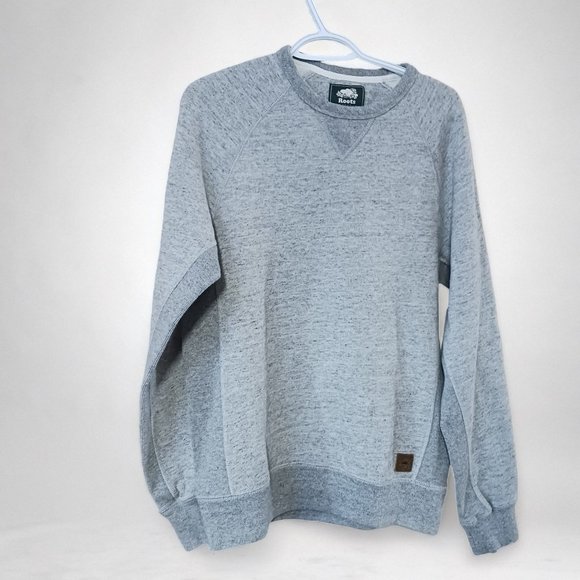 Roots Salt and Pepper  Crew Neck Sweat Shirt  Size S - Picture 2 of 11